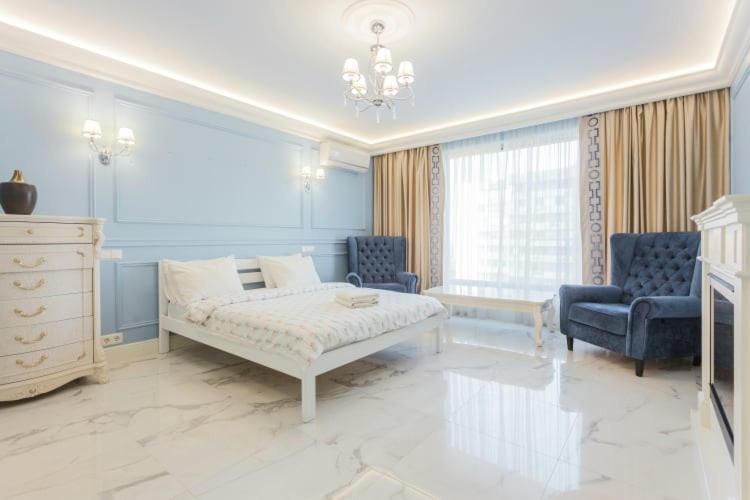 Роскошная 3К Квартира 120М2 На Набережной В Жк Obolon Residentsic Kiew Exterior foto